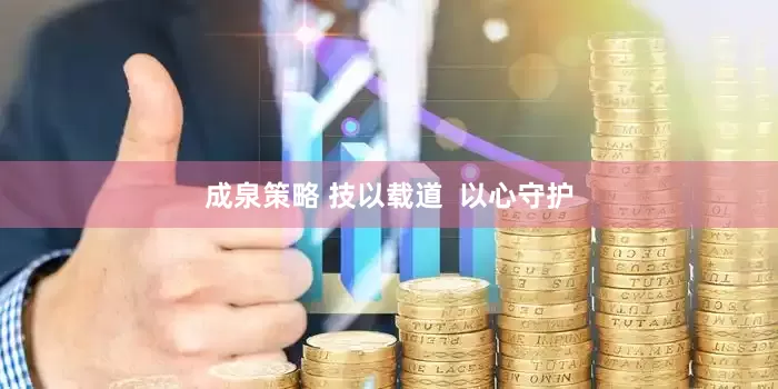 成泉策略 技以载道  以心守护
